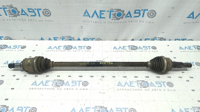 The rear right half shaft of a Lexus NX200t NX300 15-21 AWD is rusty.
