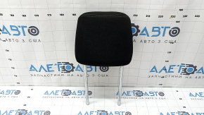 Kia Sportage 17-22 driver's seat headrest, black cloth with gray stitching, dry-cleanable