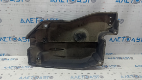 Right underbody protection for Lexus NX200t NX300 NX300h 15-21 is dented and has some cracks.