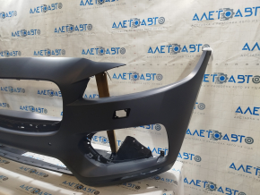 Bare front bumper with lip Jaguar F-Pace X761 17-20 SPORT for 2 parking sensors and headlight washers