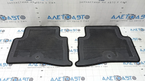 Set of Kia Sportage 17-22 floor mats, black, ready for cleaning