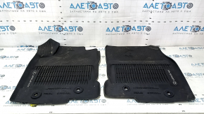 Set of interior mats Lexus NX200t NX300 NX300h 15-20 black, rubber, type 1