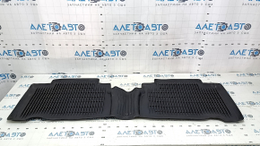 Set of interior mats Lexus NX200t NX300 NX300h 15-20 black, rubber, type 1