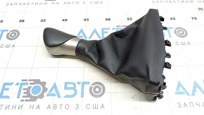 Lexus NX200t NX300h 15-17 black leather gear knob with cover, scuffs