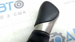 Lexus NX200t NX300h 15-17 black leather gear knob with cover, scuffs