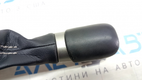Lexus NX200t NX300h 15-17 black leather gear knob with cover, scuffs