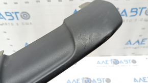 Kia Sportage 17-19 FWD front bumper lip trim, black texture, scratches