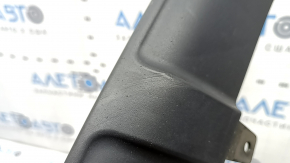 Kia Sportage 17-19 FWD front bumper lip trim, black texture, scratches