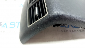Rear center console trim for Lexus NX200t NX300h 15-17, black, with deflector, scratches