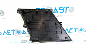 Left side center console trim for Nissan Ariya 23-25, black, scratches