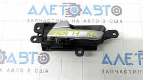 Kia Sportage 17-22 inner rear left door handle, gray, worn