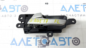 Kia Sportage 17-22 front left inner door handle, gray, worn