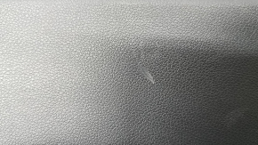 Kia Sportage 17-22 black rear left door panel, black eco-leather armrest, gray stitching, scratches