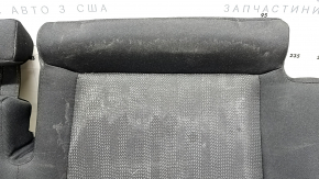 Kia Sportage 17-22 rear seat cushion, black cloth, LX, gray stitching, dry-cleanable