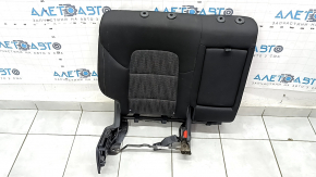 Back row of seats, upper right part, Kia Sportage 17-22, black cloth, LX, gray stitching, dry-cleanable