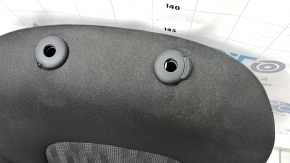 Kia Sportage 17-22 driver's seat without airbag, manual, black cloth, LX, gray stitching, dry clean, worn