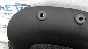 Passenger seat for a Kia Sportage 17-22 without airbag, manual, black cloth, LX, gray stitching, dry-cleanable