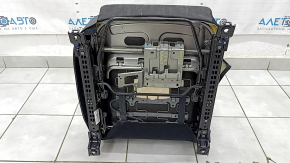 Passenger seat for a Kia Sportage 17-22 without airbag, manual, black cloth, LX, gray stitching, dry-cleanable