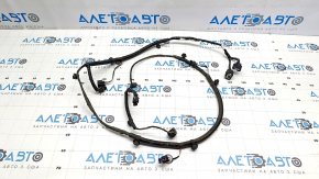 Nissan Ariya 23-25 rear bumper wiring for parking sensors and a foot-operated trunk opening sensor