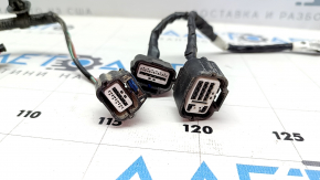 Nissan Ariya 23-25 rear bumper wiring for parking sensors and a foot-operated trunk opening sensor
