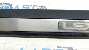 Front left door sill plate for Lexus NX200t NX300 NX300h 15-21 black, chrome, scratches
