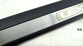 Front right door sill plate for Lexus NX200t NX300 NX300h 15-21 black, chrome, scratches