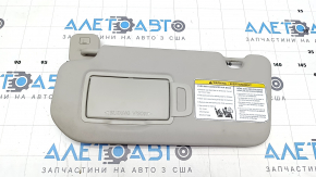 Left Nissan Ariya 23-25 visor, gray, without hook