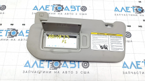 Left Nissan Ariya 23-25 visor, gray, without hook