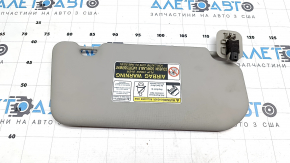 Left Nissan Ariya 23-25 visor, gray, without hook