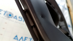 Jeep Compass 17-21 front bare bumper, upper part, with plug, butt