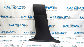Lower left center pillar trim for Nissan Ariya 23-25, black with black insert