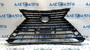 Radiator grille grill Lexus NX300 NX300h 18-19 Base, without parking sensors, broken guide