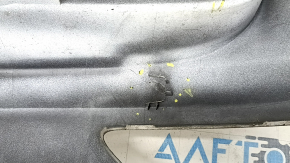 Kia Sportage 17-19 rear bumper without parking sensors, white, broken mount, scratches