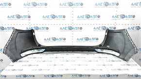 Kia Sportage 17-19 rear bumper without parking sensors, white, broken mount, scratches