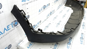Kia Sportage 17-19 rear bumper lip, structure without parking sensors, scratches, crack, pressed