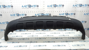 Kia Sportage 17-19 rear bumper lip, structure without parking sensors, scratches, crack, pressed