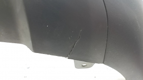 Kia Sportage 17-19 rear bumper lip, structure without parking sensors, scratches, crack, pressed