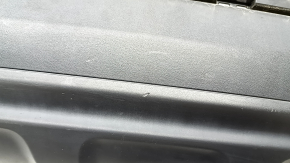 Kia Sportage 17-19 rear bumper lip, structure without parking sensors, scratches, crack, pressed