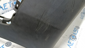 Kia Sportage 17-19 rear bumper lip, structure without parking sensors, scratches, crack, pressed