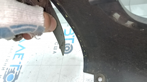 Kia Sportage 17-19 FWD front bumper lip structure, broken, scratches