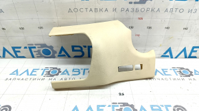 Left front panel trim for Lexus NX200t NX300 NX300h 15-21, beige leather, without deflector