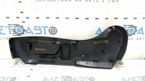 Lexus NX200t NX300h 15-21 black passenger seat trim, right side