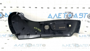 Driver's seat side trim, left, Lexus NX200t NX300h 15-21, black
