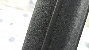 Rear left outer door sill trim for Kia Sportage 17-22, black, scratches