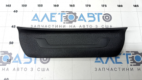 Rear right outer door sill trim for Kia Sportage 17-22, black, scratches