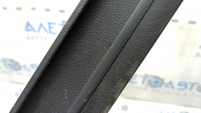 Front left outer door sill trim for Kia Sportage 17-22, black, scratches
