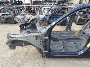 Front left quarter panel Volvo XC60 18-25 T5, T6, B5, B6 on the body, blue 723
