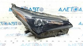 Right front headlight Lexus NX200t NX300h 15-17 halogen + LED, Base
