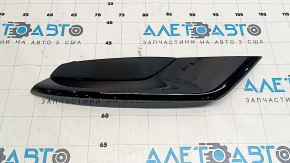 Front bumper cover right Mazda 3 19- 4d structure black, Japan built