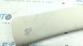 Front pillar trim left Lexus NX200t NX300 NX300h 15-21 beige, for dry cleaning